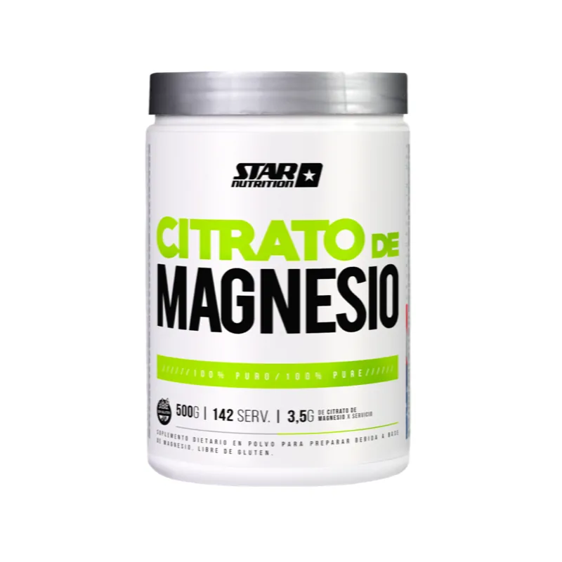 Citrato de magnesio Star 500grs - Star Nutrition
